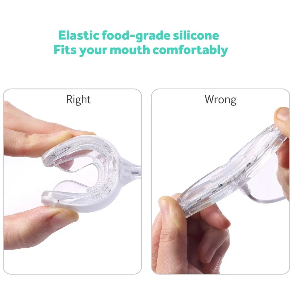 Portable 16-LED Blue Light Smile Accelerator