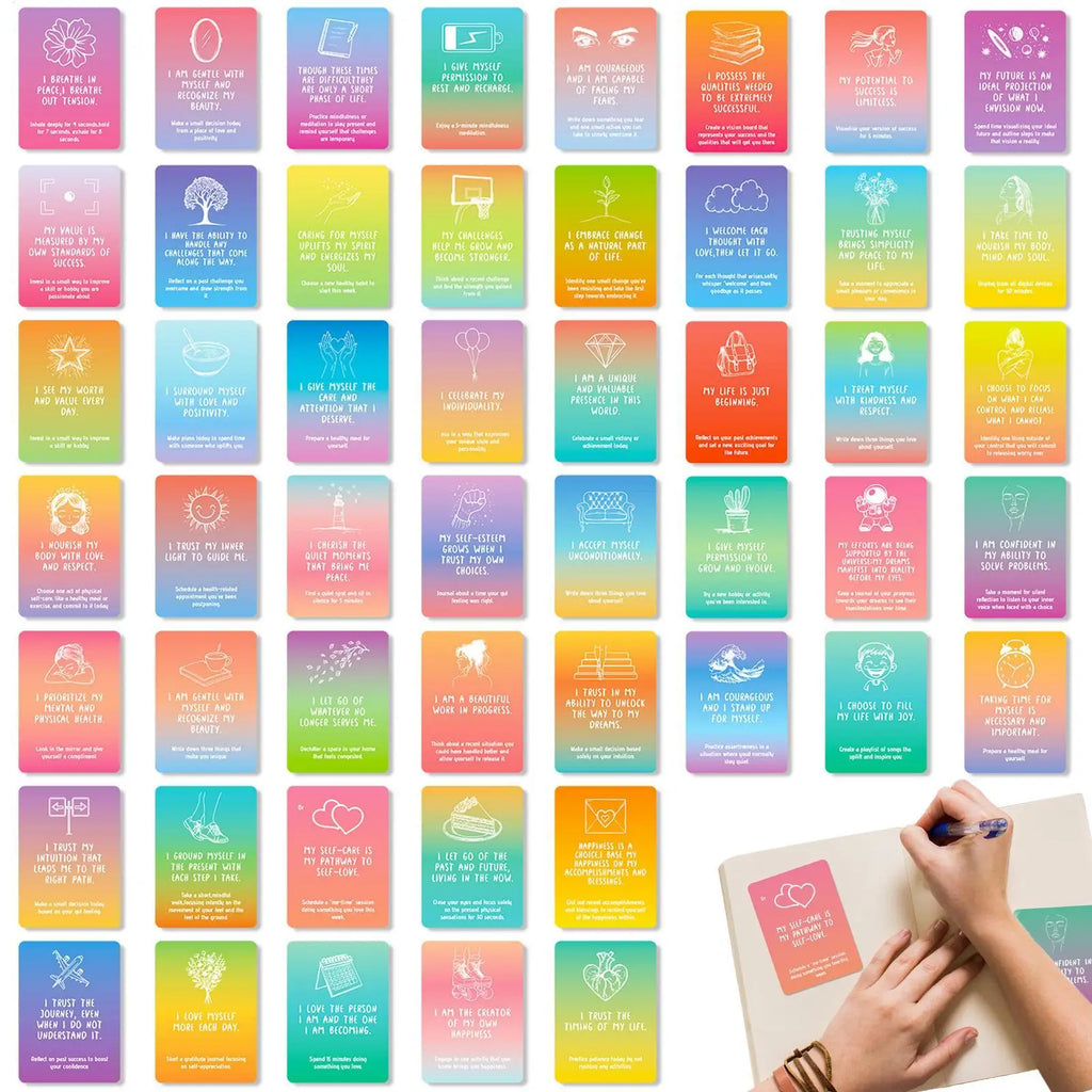 Fifty Mindful Affirmation Cards