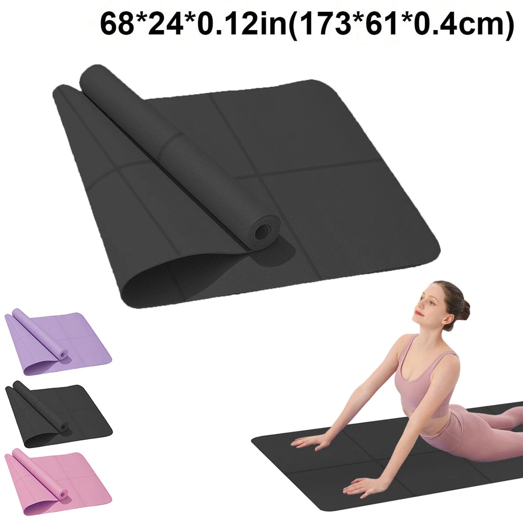 4 mm EVA Yoga Mat — Soft Anti-Slip Practice Surface
