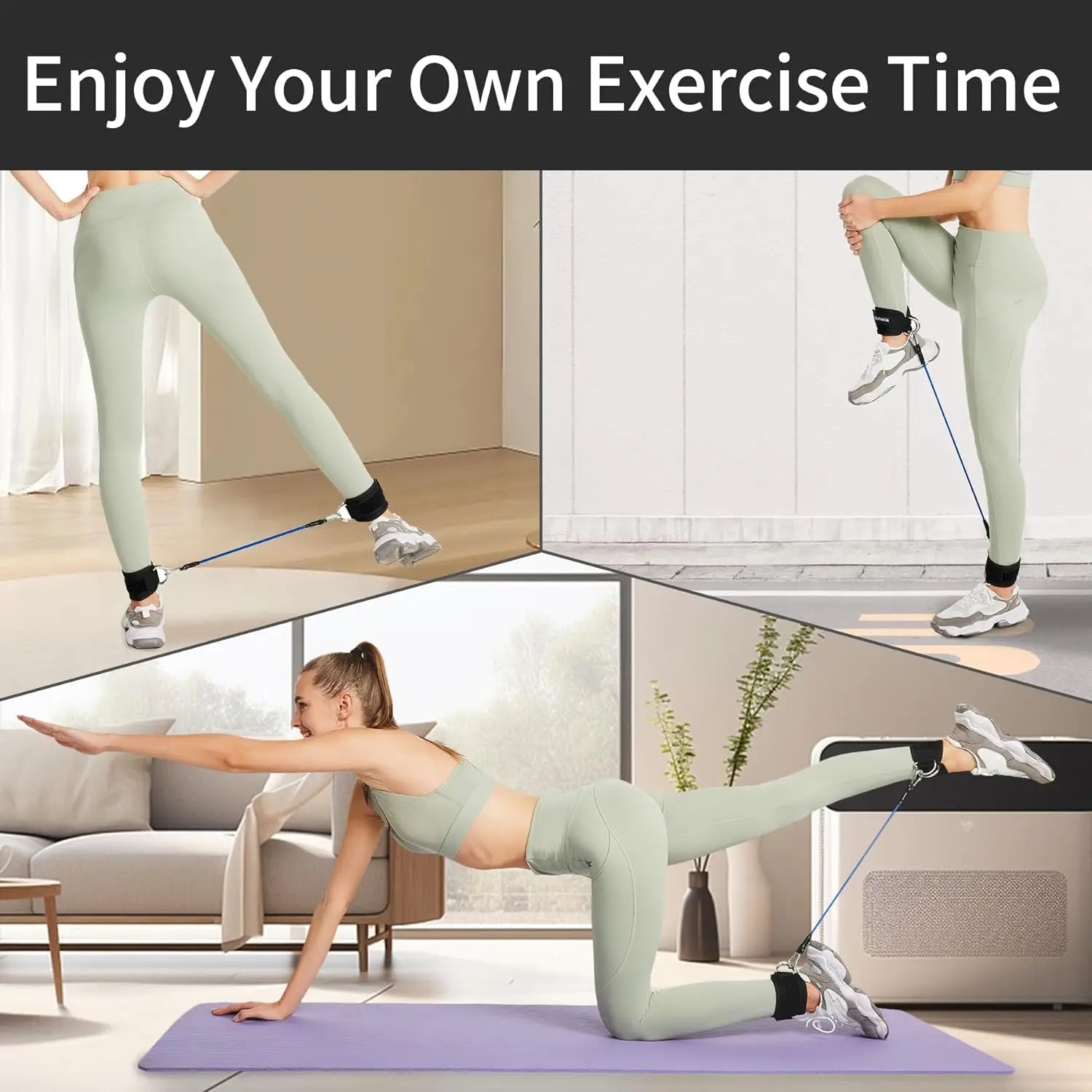 Ankle Resistance Straps Set