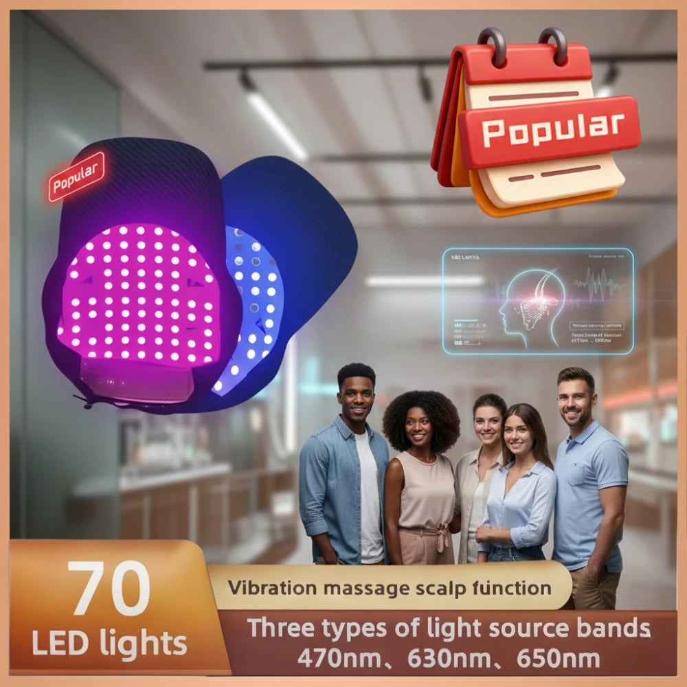 Red Light Therapy Hair Growth Cap