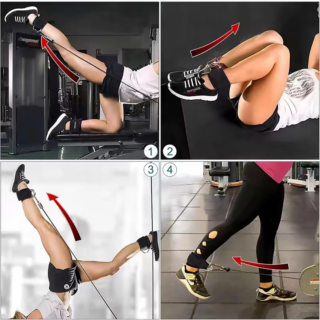Ankle Resistance Straps Set