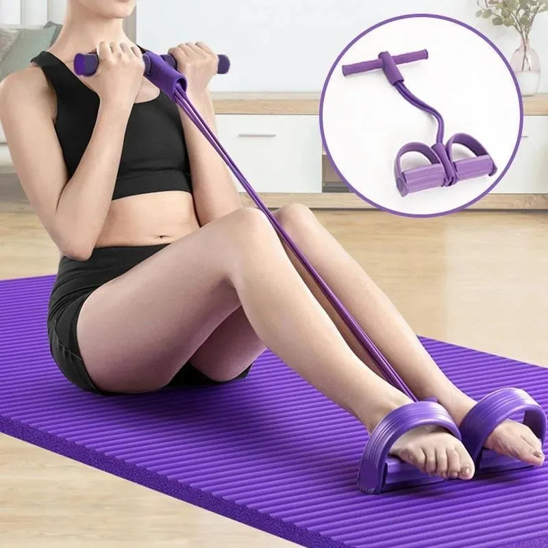 Multi-Level Resistance Band Trainer with Non-Slip Handles