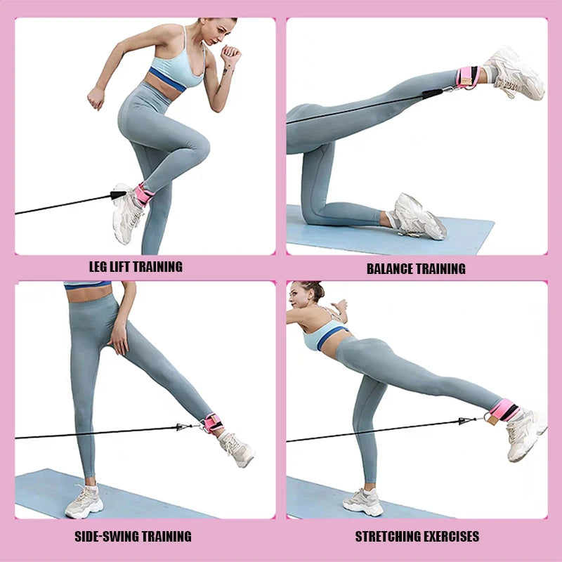 Ankle Resistance Straps Set