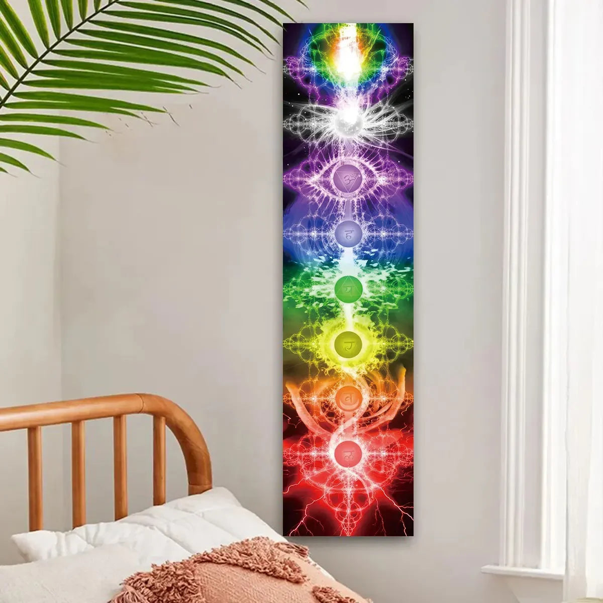Chakra Meditation Wall Tapestry