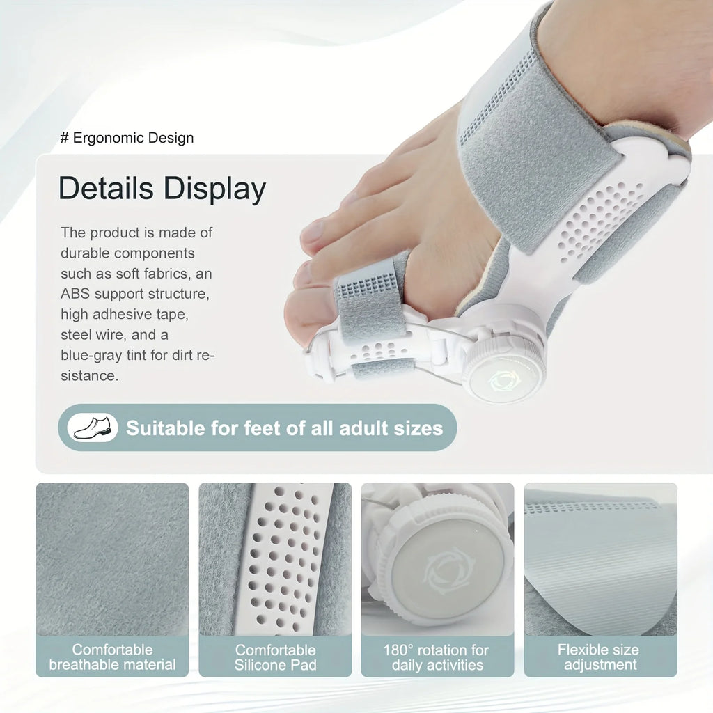 Adjustable Soft-Shell Toe Separator