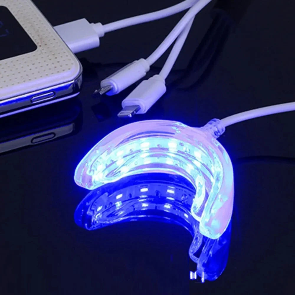 Portable 16-LED Blue Light Smile Accelerator
