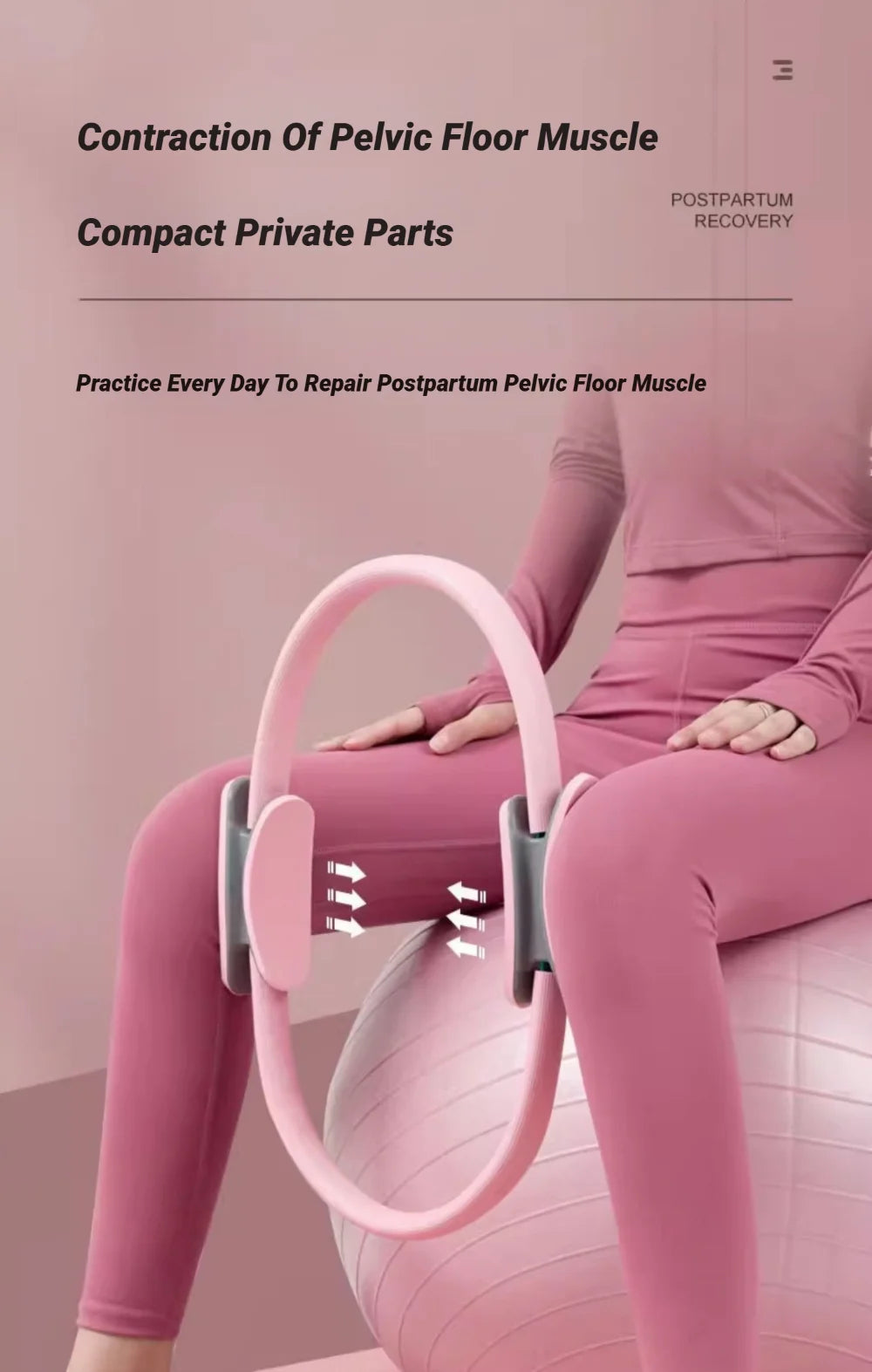 Ergonomic Pilates Resistance Ring