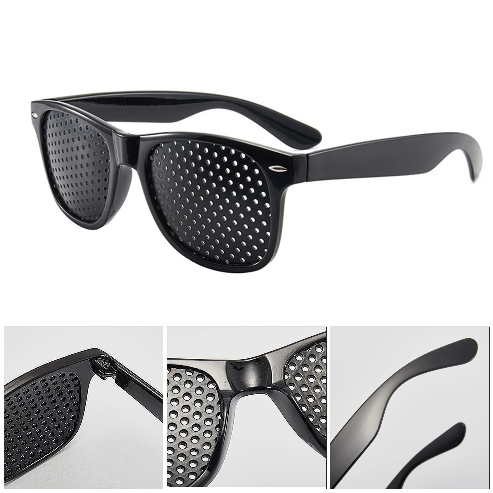 Full-Rim Pin-Hole Rest Glasses