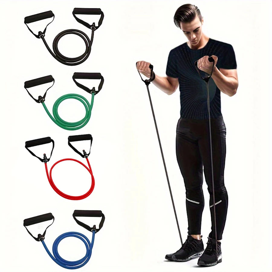 Four-Level Resistance Bands with Handles
