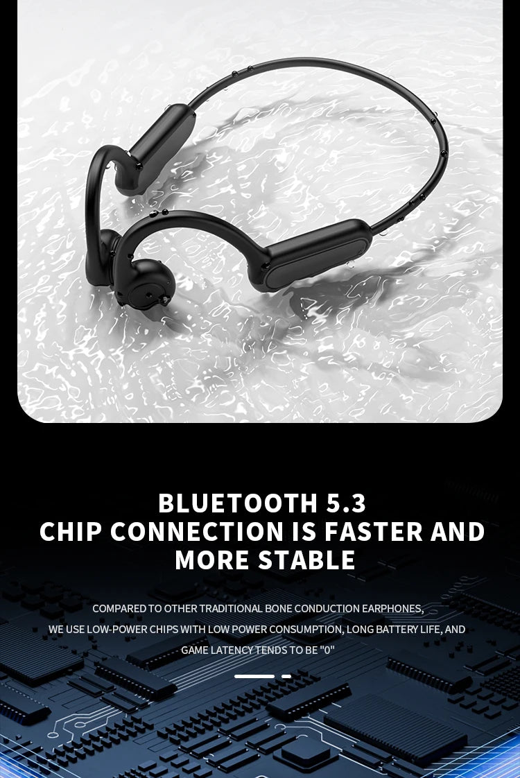 Open-Ear Bone Conduction Sports Headphones