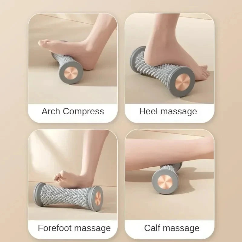 Silver Manual Foot Roller