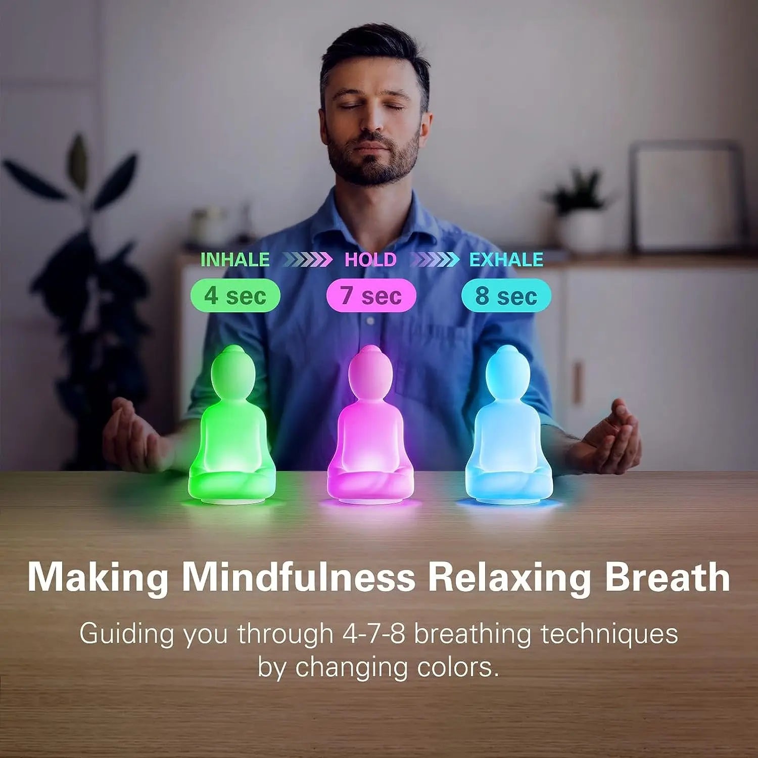 4–7–8 Visual Breathwork Light