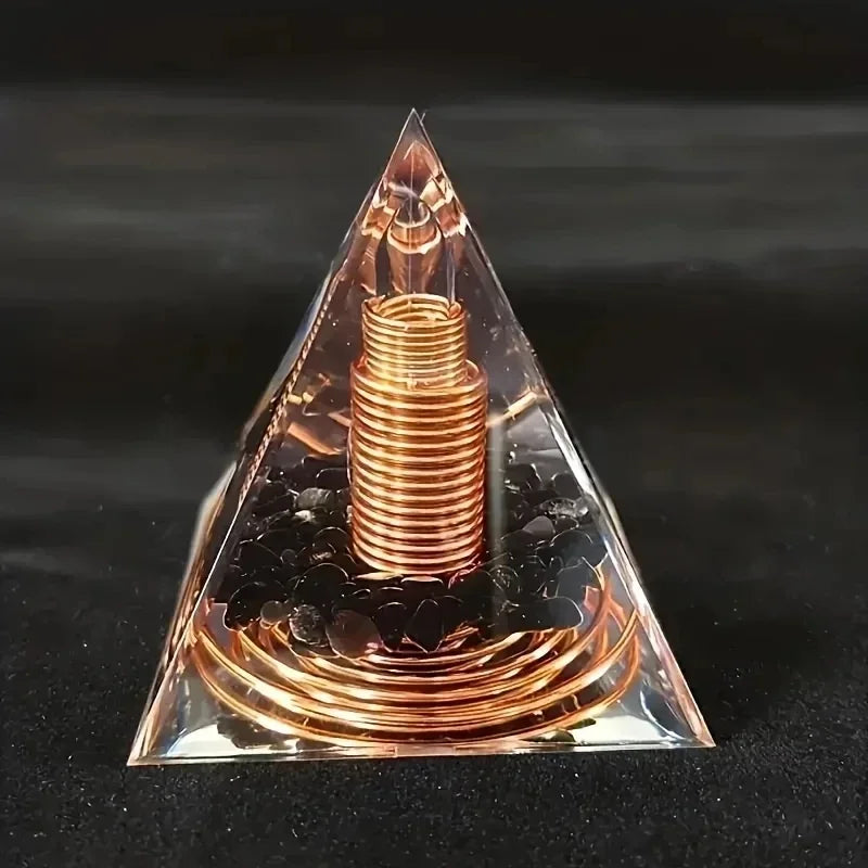 Crystal Pyramid for Meditation & Mindful Décor