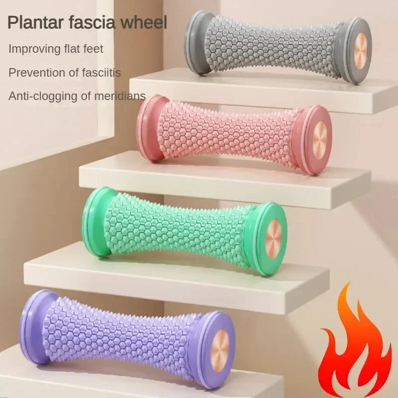 Silver Manual Foot Roller
