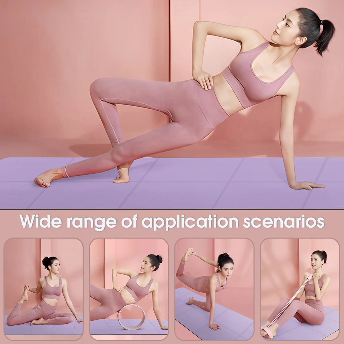 Foldable EVA Travel Yoga Mat