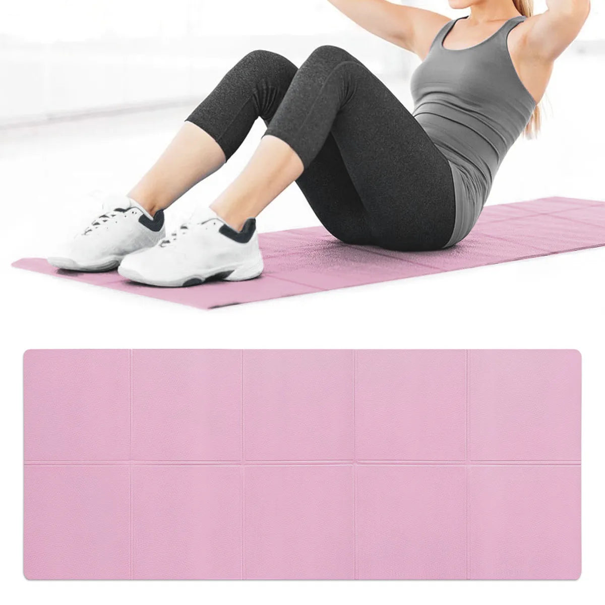 Essential 4mm Anti-Slip Yoga & Pilates Mat