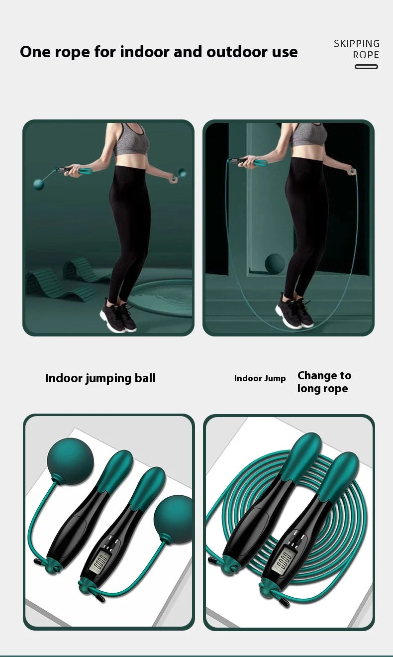 Smart Counting Jump Rope – Digital Fitness Companion