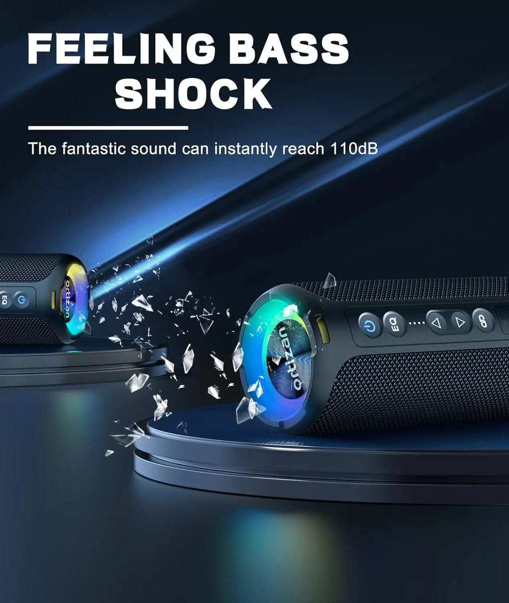 X8 Pro: Premium Portable Bluetooth Speaker 40W