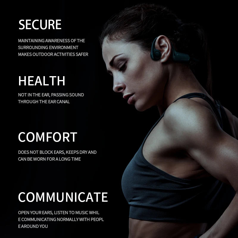 Open-Ear Bone Conduction Sports Headphones