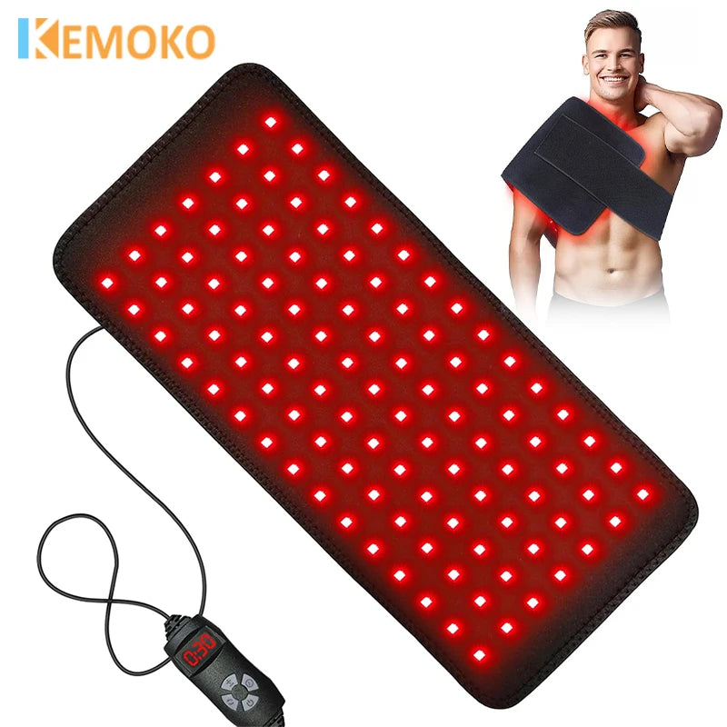 Dual-Wavelength Red & Near-Infrared Light Therapy Wrap