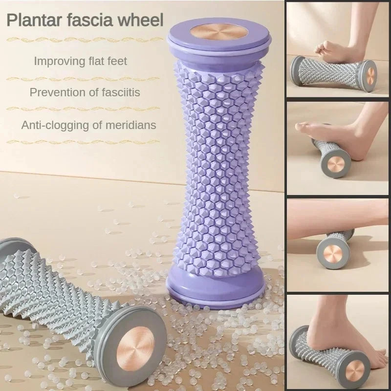 Silver Manual Foot Roller