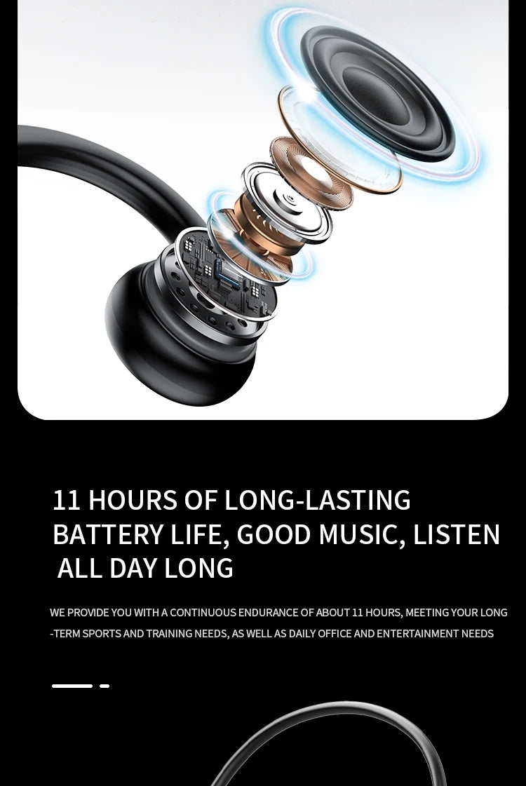Open-Ear Bone Conduction Sports Headphones