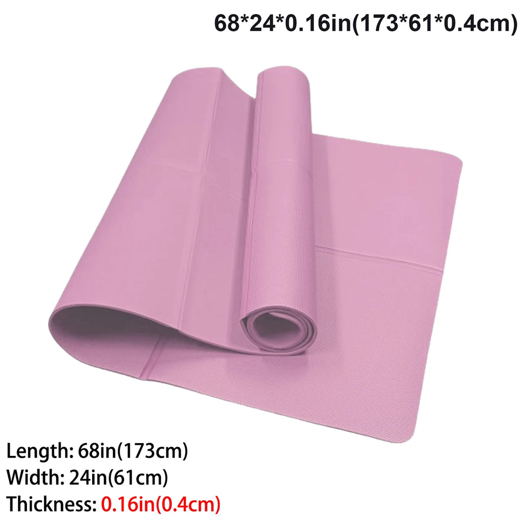 Foldable EVA Travel Yoga Mat