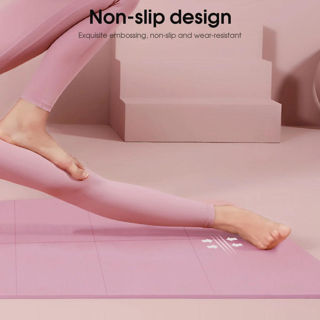Essential 4mm Anti-Slip Yoga & Pilates Mat