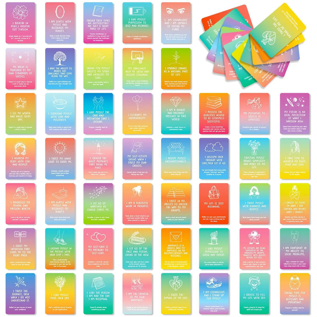 Fifty Mindful Affirmation Cards