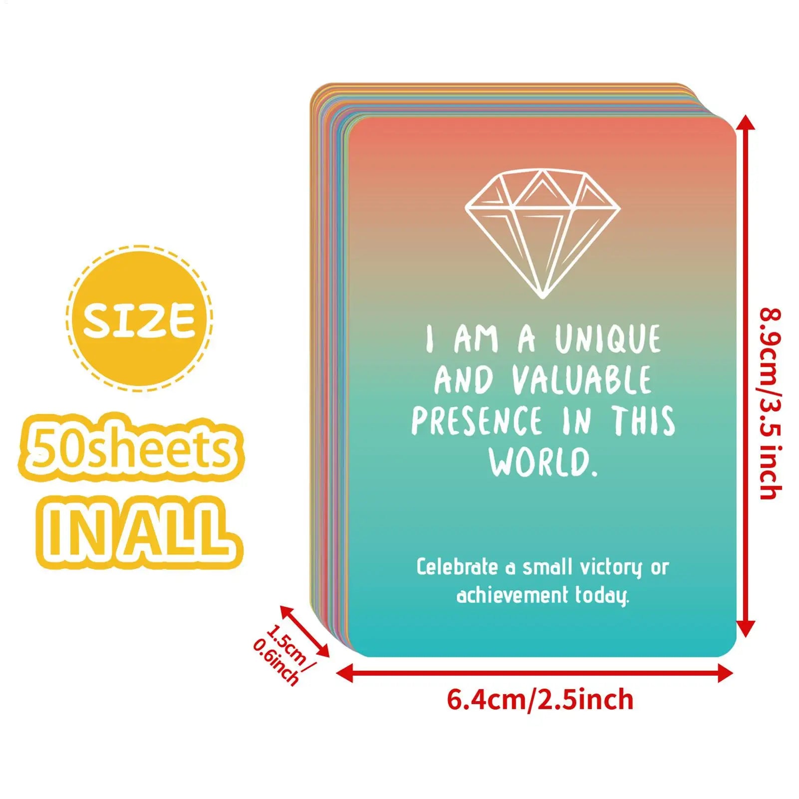 Fifty Mindful Affirmation Cards