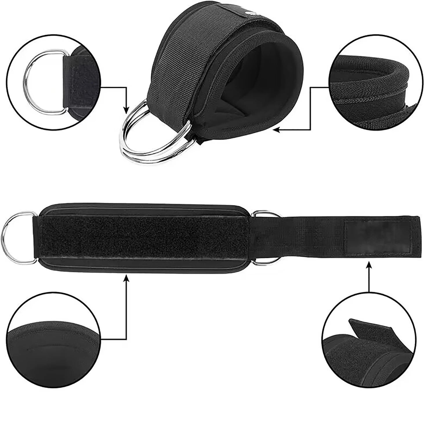 Ankle Resistance Straps Set