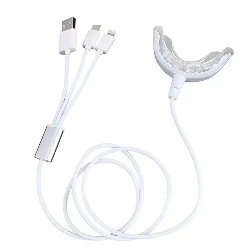 Portable 16-LED Blue Light Smile Accelerator