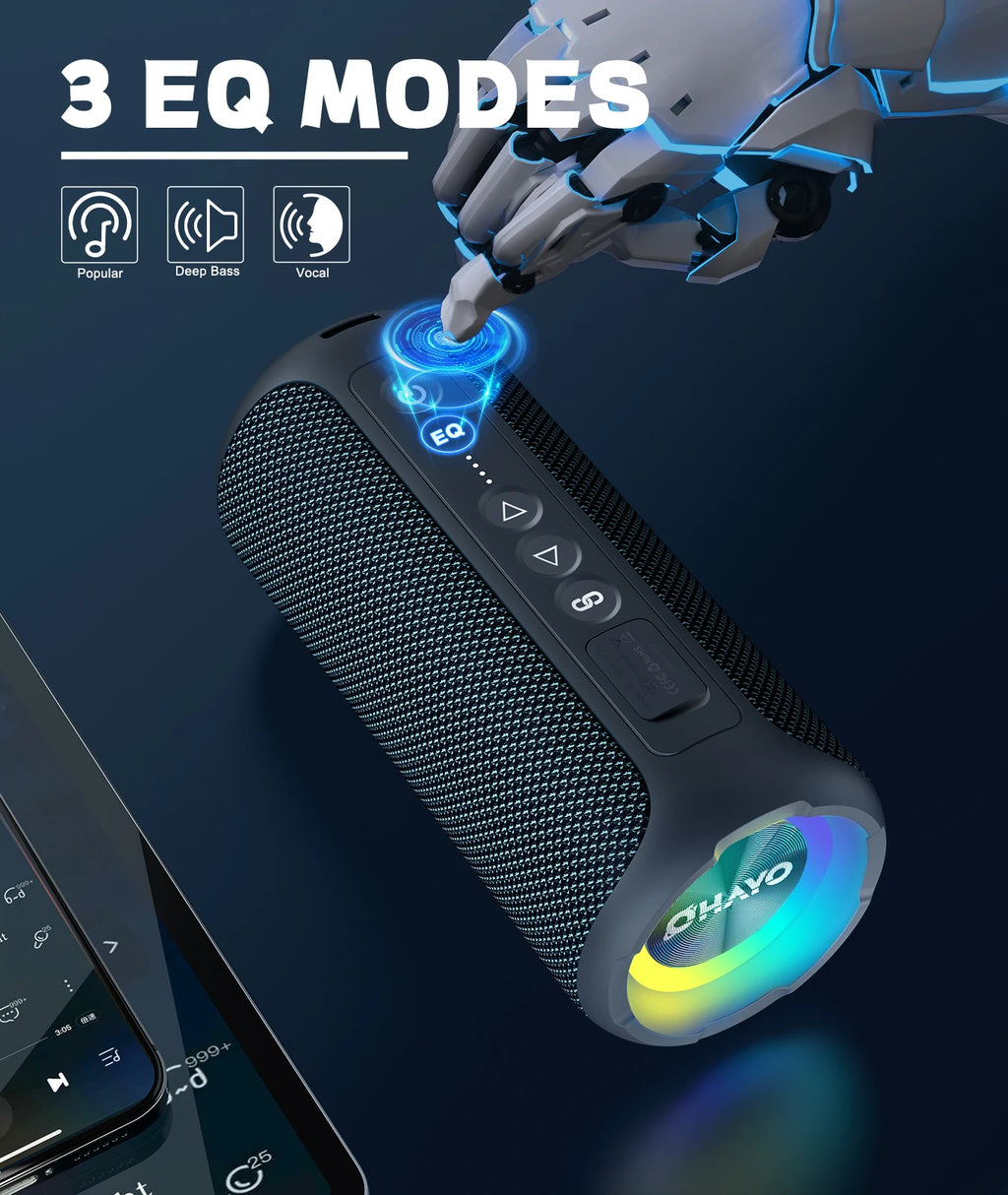 X8 Pro: Premium Portable Bluetooth Speaker 40W