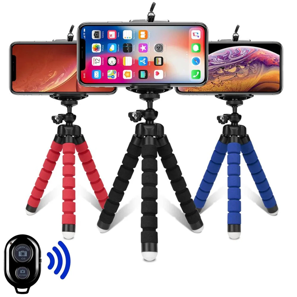 Flexible Phone Tripod with Universal Mount