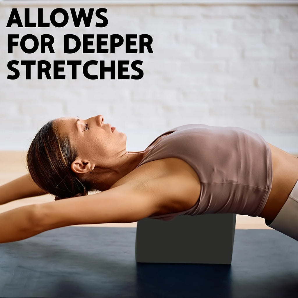 High-Density Foam Yoga Blocks – Set of Two