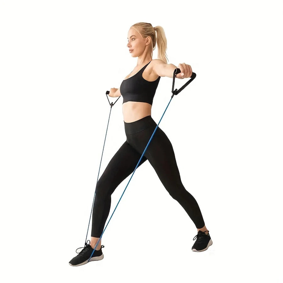 Four-Level Resistance Bands with Handles