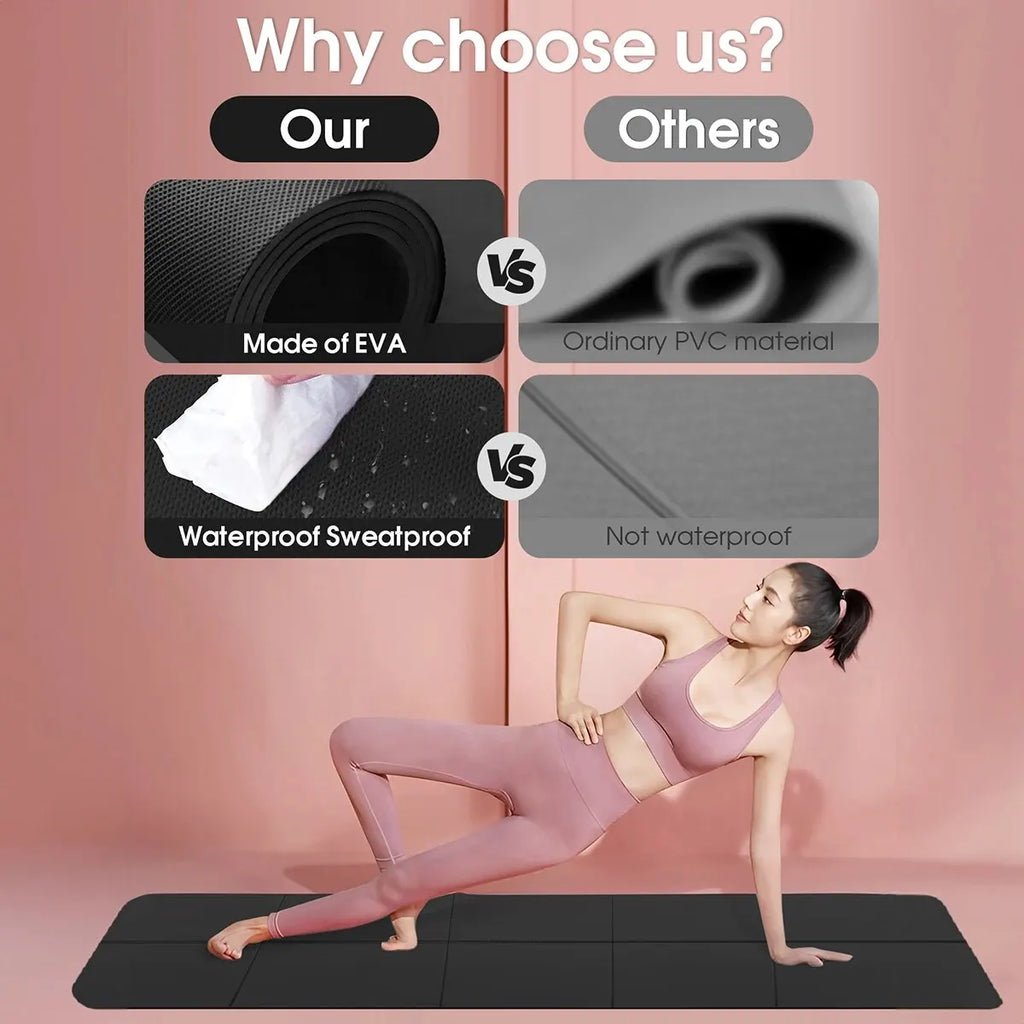 4 mm EVA Yoga Mat — Soft Anti-Slip Practice Surface