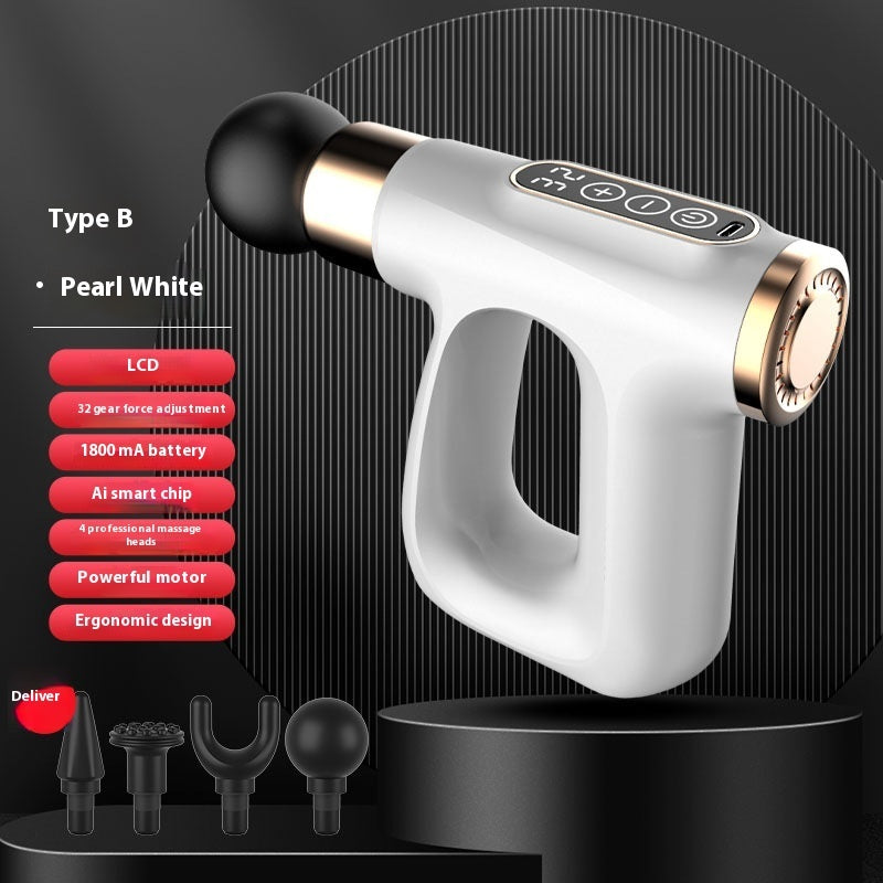 Relieve Deep Muscle Tension Fast with This Heated Mini Massage Gun