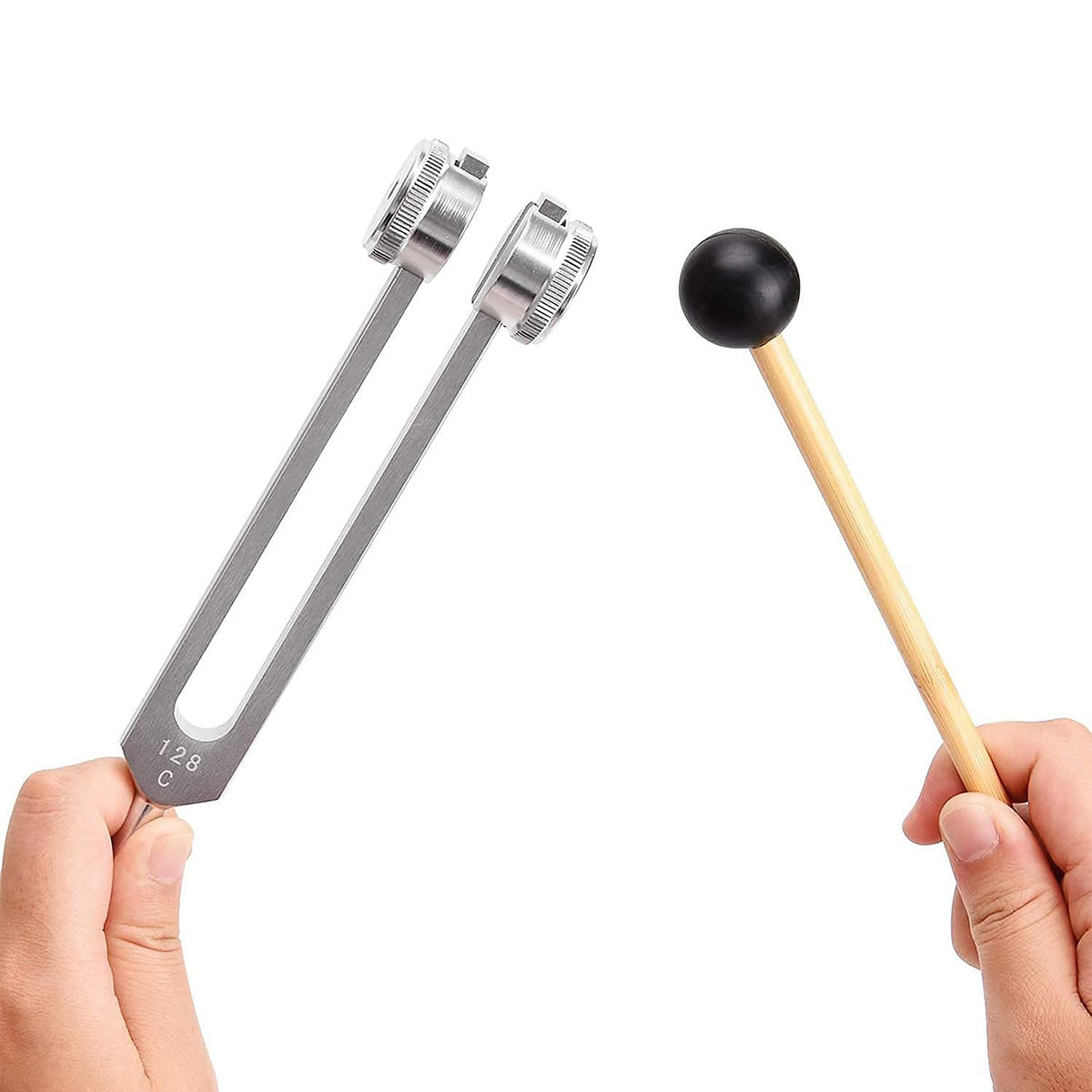 Relax Deeper Naturally with This 128Hz Healing Tuning Fork Set