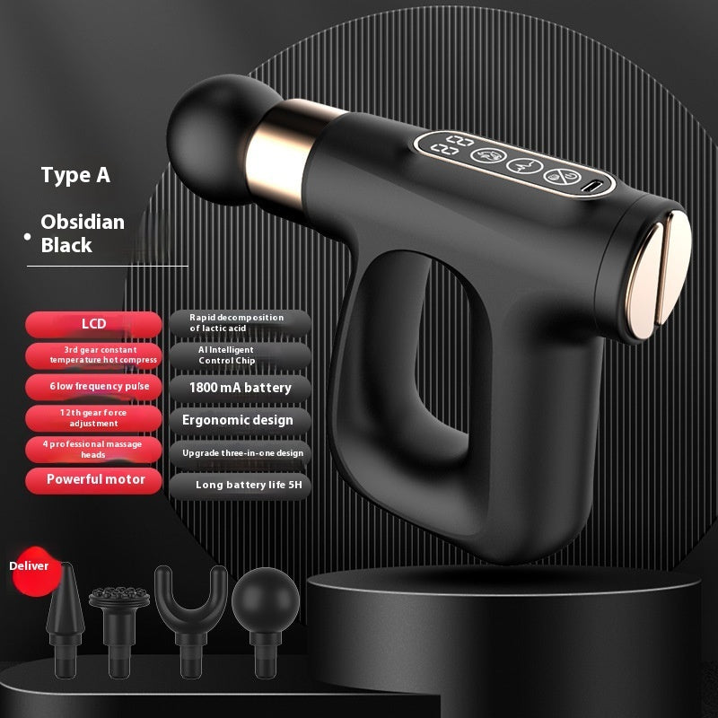 Relieve Deep Muscle Tension Fast with This Heated Mini Massage Gun