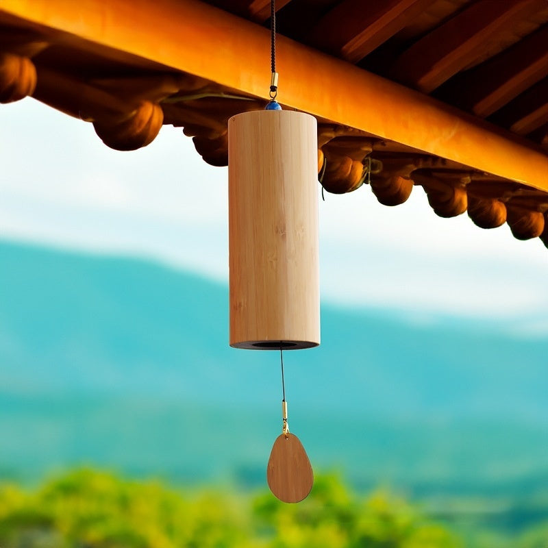 Create Calm Outdoor Moments with This Soothing Bamboo Wind Chime