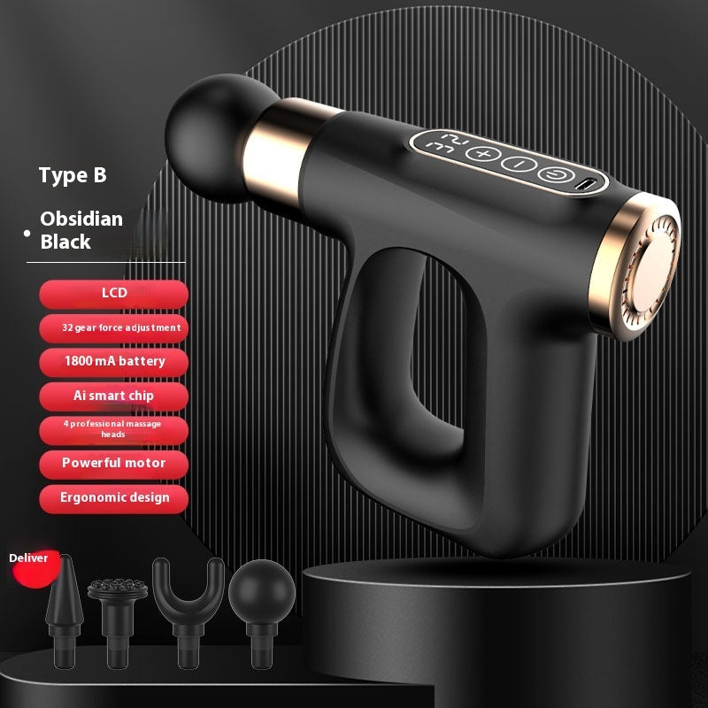 Relieve Deep Muscle Tension Fast with This Heated Mini Massage Gun