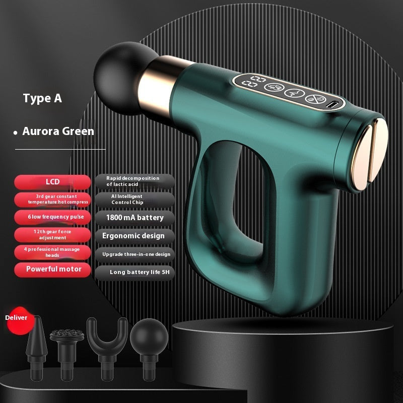 Relieve Deep Muscle Tension Fast with This Heated Mini Massage Gun